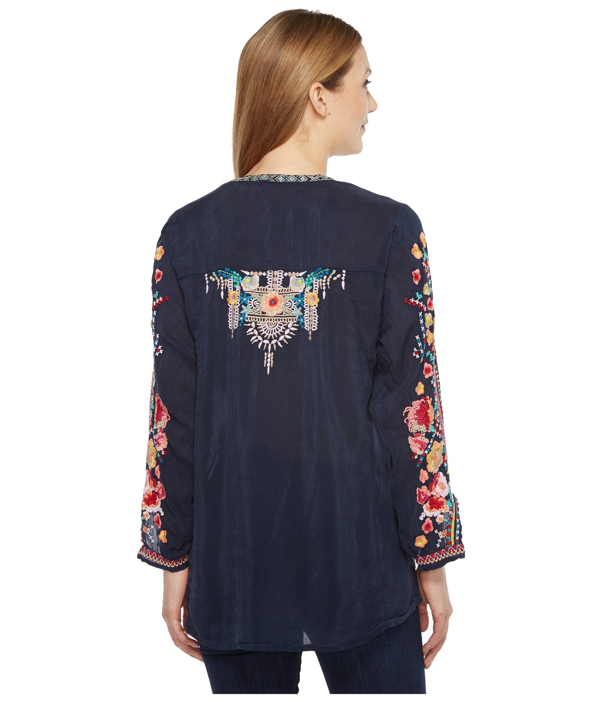 Johnny was peacock sales sable blouse